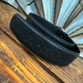 thumbnail image 5 of Gu-cci Black Belt with Silver Buckle, 5 of 5