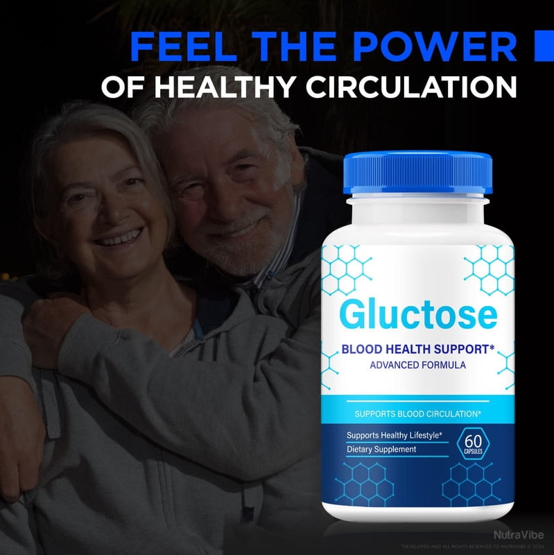 (2 Pack) Gluctose Capsules, Original Gluc Tose Formula - Naturally Supports Healthy Circulation, Stable Levels and Energizes the Body, Official Review (120 Capsules)