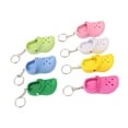 thumbnail image 1 of Llavero De Sandalias Con Agujeros, Llavero De Zapatilla De Silicona Suave, Decoración Colgante Multiusos Para Bolsos Para Coches, 1 of 7