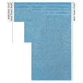thumbnail image 4 of American Soft Linen Juego De Toallas De 6 Piezas, 100% Algodón Turco Carde, 560 G/M², Toallas Para Baño, Súper Suaves, 2 Toallas De Baño, 2 Toallas De Mano, 2 Toallitas, Color Azul Claro, 4 of 8