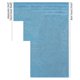 thumbnail image 4 of American Soft Linen Juego De Toallas De 6 Piezas, 100% Algodón Turco Carde, 560 G/M², Toallas Para Baño, Súper Suaves, 2 Toallas De Baño, 2 Toallas De Mano, 2 Toallitas, Color Azul Claro, 4 of 8
