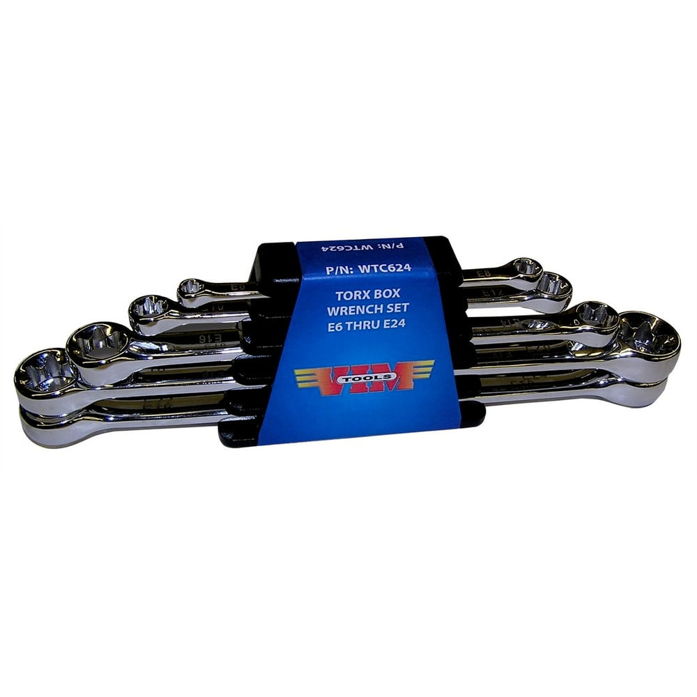 E Spanner Wrench Double Ended E6 Extra Long Torx E24 6pc 12 Sizes 