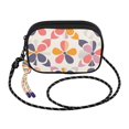 thumbnail image 2 of FORMRS Mini Crossbody Bag for Women Adjustable Shoulder Rope Travel Casual Phone Purse, Purple Retro Flower, 2 of 7