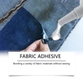 thumbnail image 6 of 1 Pack Fabric Glue,60ML Washable Clear Clothing Glue,Fabric Adhesive for Patches, Clothes, Denim, Leather, Polyester, Fabrics, Doll Repair, Flannel Cotton,Home Tools Used for Repairing Clothing(Blue), 6 of 9