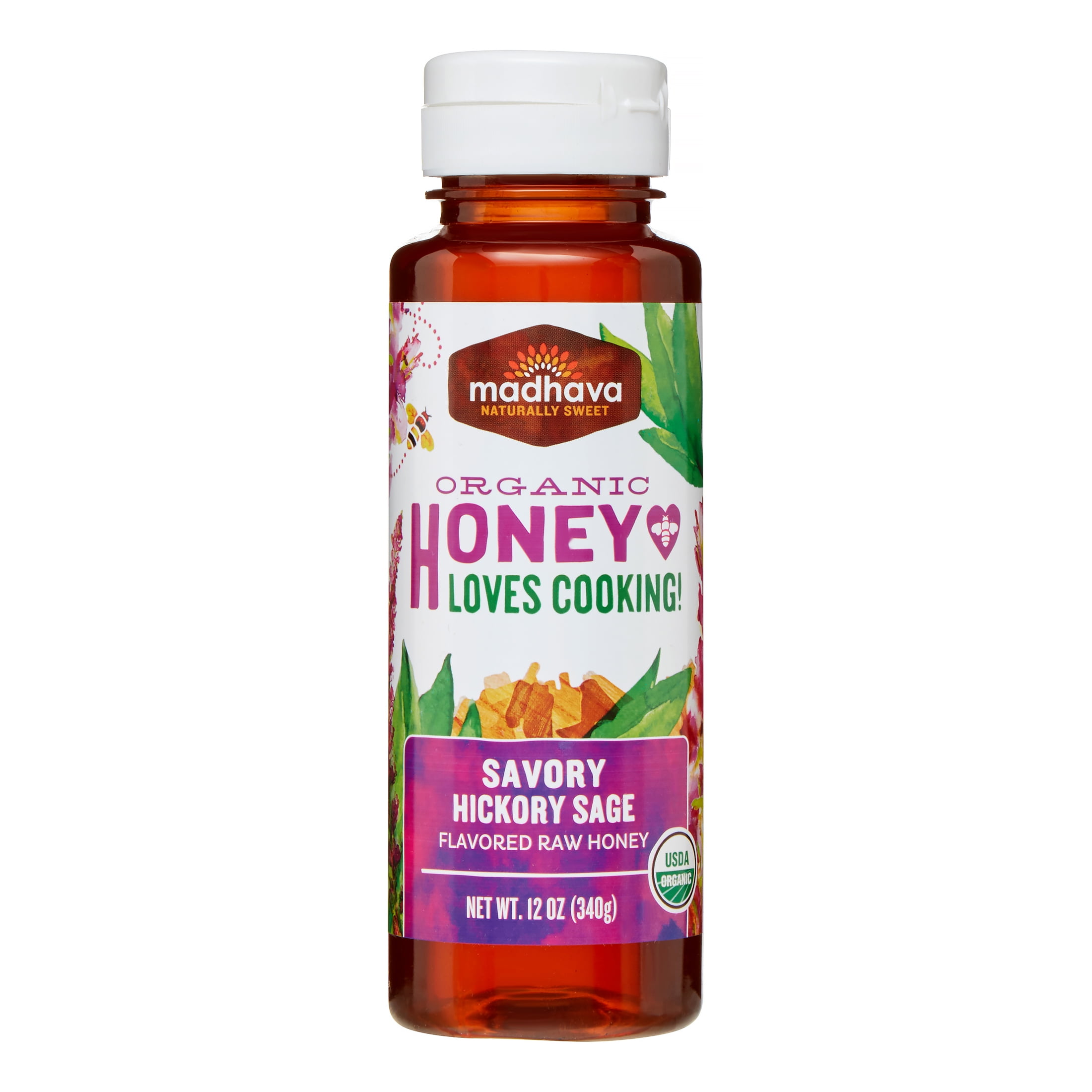Madhava Organic Honey Savory Hickory Sage by Madhava Honey