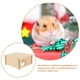 thumbnail image 3 of BRIGHTFUFU Hamster Hamster Hamster Hamster Casa Casa de Guinea Casa Pequeña mascota Nido para interiores, 3 of 8