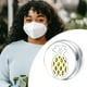 thumbnail image 3 of Mascarilla facial difusor de aceite esencial medallón botón ambientador vestido broche, Piña, 3 of 9
