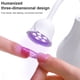 thumbnail image 5 of Vogacara Ajustable Flexible 16 W 5 V Mini máquina secadora de uñas barniz de Gel lámpara LED rápida equipo de arte de uñas accesorio de Juegos de manicura, 5 of 6