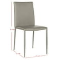 thumbnail image 5 of Safavieh Karna Modern Fully Upholstered Dining Chair, Set of 2, 5 of 10
