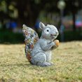 thumbnail image 2 of Estatua de ardilla Sunnimix Jardín al aire libre Luz Animal Modelo solar, 2 of 8