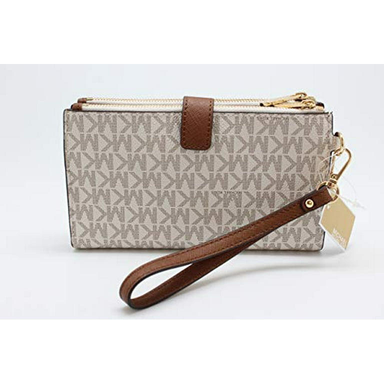 Michael Kors Ivory Multi Douple Zip Wristlet. Michael Kors Jet Set Double Zip Smartphone Wristlet | Dillard main image 4