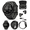 43mm inReach Black/Pebble Gray +BLK EarBuds, variant on Garmin fenix 9 Pro Premium Multisport GPS Smartwatch – inReach, AMOLED 47 mm Titanium with Graphite/Black Silicone Band w/ Wearable4U PowerBank Bundle
