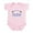 Petal Pink, variant on CafePress - Ft. Myers Happy Place Infant Bodysuit - Baby Light Bodysuit, Size Newborn - 24 Months