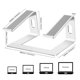 thumbnail image 1 of Orionstar Soporte para portátil portátil de aluminio para computadora, 1 of 2