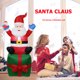 thumbnail image 5 of Juegos de Aire Libre 1,8 m inflable Santa Claus modelo muñeca Navidad traje decoración patio Prop Tmvgtek Nuevos Originales, 5 of 9