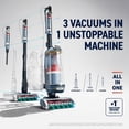 thumbnail image 3 of Shark PowerDetect Transformer Power Trio System Upright Vacuum, DuoClean Detect, Reveal Technology, and Self-Cleaning Brushroll, LX5002 Midnight Steel, 3 of 12