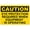 Warning Sign 4, variant on Metal Caution CLOTHING CONTAMINATED WITH LEAD Sign - 12×8 Inches, Office Enterprise Safety Equipment Warning Decor