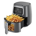 thumbnail image 2 of Kitchen Elite 5.5 Qt. Digital Air Fryer, Countertop Cooker with LED Screen, Grey, 2 of 8