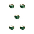 thumbnail image 3 of Qarigey Chica anillo decoración moda apertura nudillo anillos cumpleaños Navidad regalo joyería para compromiso celebración verde Type2 NO2 Qarigey  CBP315835, 3 of 6