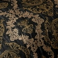 thumbnail image 3 of Dintszyayue Black 7Pcs Comforter Set Queen Size,Gold Damask Texture Bed in a Bag Microfiber Adult(90"x90"), 3 of 7
