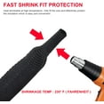 thumbnail image 4 of Heat Shrinkable Braided Sleeving 2:1 Ratio- Abrasion Protection Flexibility Wiring Harness Cable Sheath, 4 of 8
