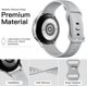 thumbnail image 3 of ZHAOCHENG Correa de Silicona Compatible con Samsung Galaxy Watch Active 2 40 mm/44 mm, Correa Deportiva con Hebilla de Doble Orificio de 20 mm para Galaxy Watch 4/Watch 4 Classic/Watch3 41 mm/Watch 42, 3 of 5
