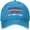Blue, variant on Warning I May Start Talking About Jesus at Any Time Hat Funny Fashion Dad Tracker Hat Baseball Cap for Men Women