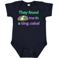 thumbnail image 3 of Inktastic They Found Me in a King Cake Boys or Girls Baby Bodysuit, 3 of 5