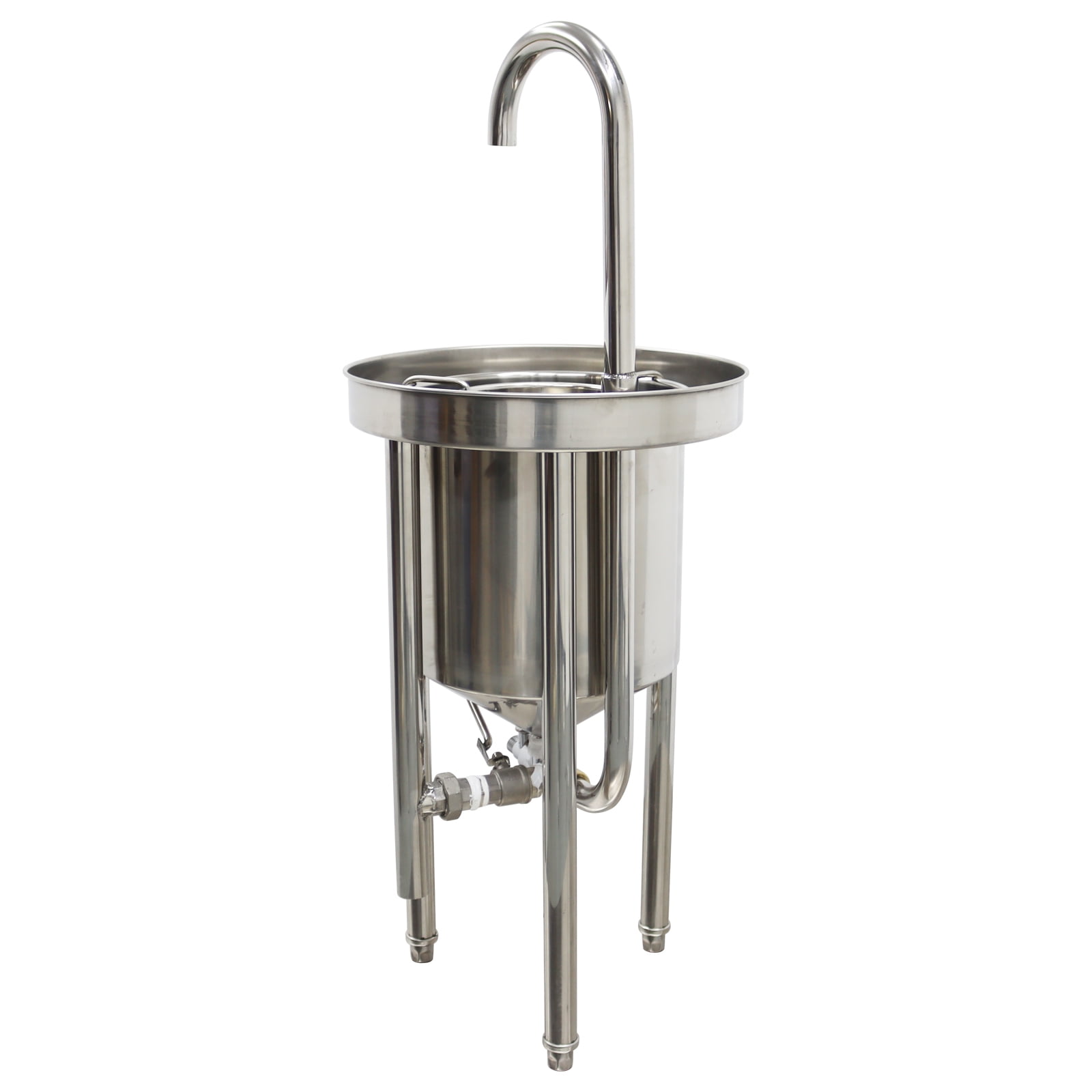 20KG Commercial Rice Washer Rice Bean Wheat Washing Machine with Flow Water for Restaurants School Canteens Hotels Dining Hall Stainless Steel