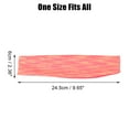 thumbnail image 2 of Unique Bargains 1 Pcs Stretchy Nonslip Sweat Wicking Yoga Headband Sweatband for Men Women Pink Yellow, 2 of 6