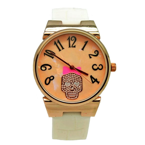 Reloj de pulso Michan Extensible de silicón análogo dama