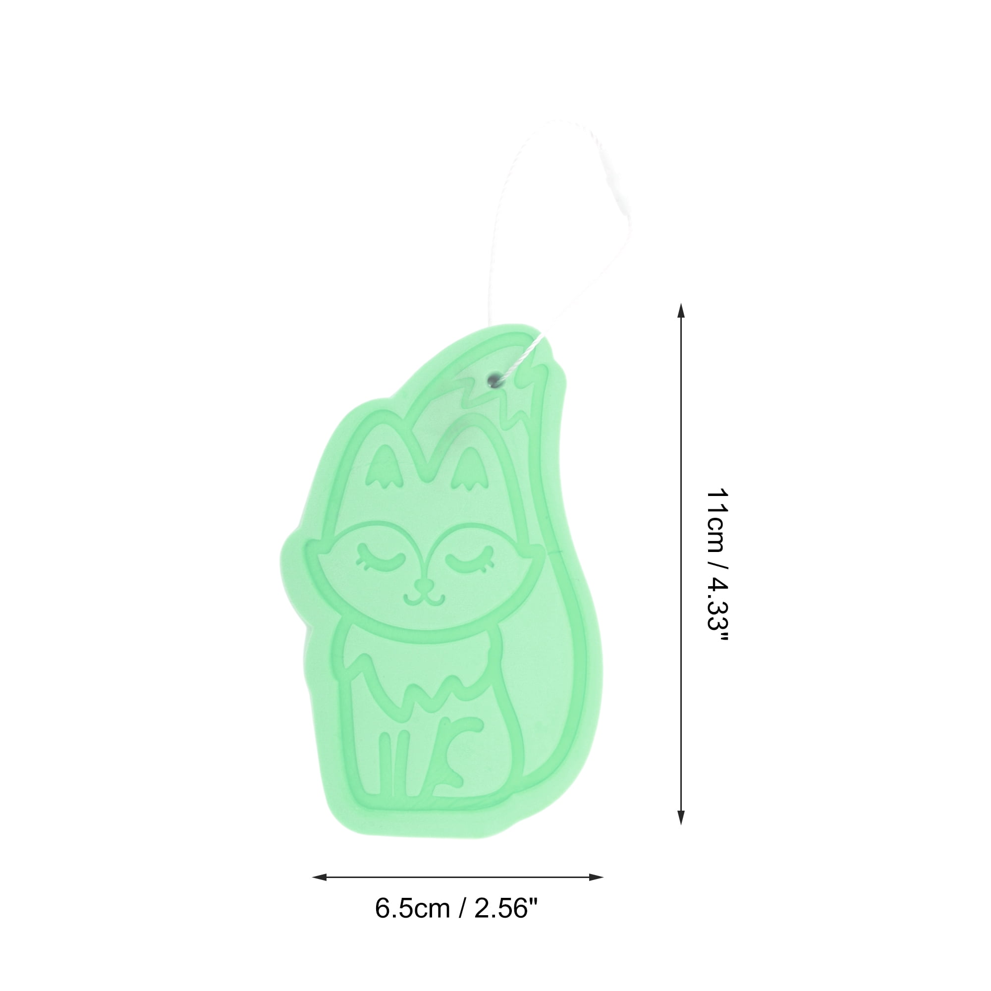 Unique Bargains Cartoon Bath Sponge for Shower 4.33"x2.56"x0.79" Green