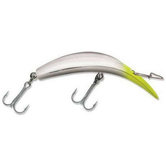Luhr Jensen Kwikfish Trolling Lure 5" Silver/Chart Head