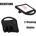 thumbnail image 4 of Kids Case for 2025 Tab 2 10.1", Children Friendly EVA Foam Protective Stand Handle Cover for T-Mobile REVVL Tab 2 10.1 Inch Tablet - Black, 4 of 14