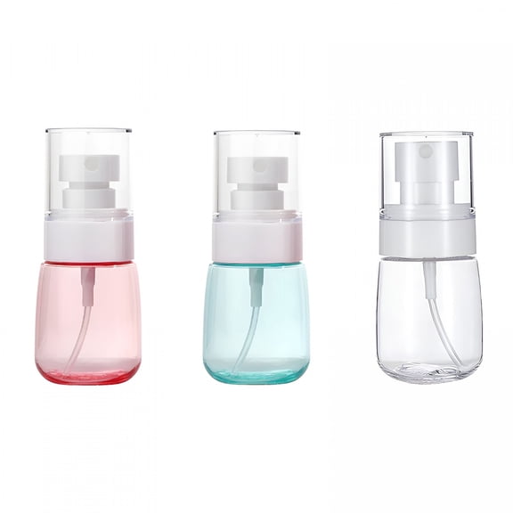 ACDANC 3PCS Disinfectant Spray Bottle Portable Bottle Empty Bottle Small Plastic Spray Bottle Travel with Plastic Sprayer 30ml