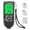 Black, variant on 0-2000UM Thickness Gauge High Precise LCD Digital Automobile Film Thickness Meter Car Paint Coating Thickness Tester Three Probe Modes Three Units Switching with Multi-point and Zeroing Cali Black