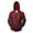 Dark Red, variant on Unisex Superhero Character Print Hoodie Sweatshirts Halloween Spider Tops Pullover Hooded Jacket for Streetwear Casual Loose Fit Winter Outfits with Pocket Red S