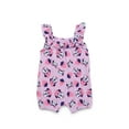 thumbnail image 3 of Minnie Mouse Baby Girls Romper Set, 2-Pack, Sizes 0-24 Months, 3 of 17