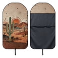 thumbnail image 6 of XYZCANDO Desert Cactus Car Seat Cover - Sweatproof & Waterproof Front Seat Protector with Southwest Landscape Design - Universal Fit for Cars, SUVs & Trucks, 6 of 8