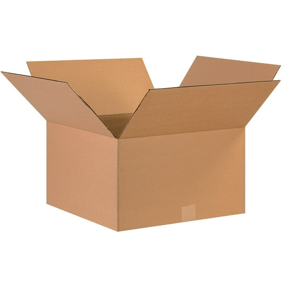 Box Partners Corrugated Boxes 17" x 17" x 9" Kraft 25/Bundle 17179