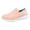 Pink, variant on Womens Mens Orthopedic Walking Shoes Convertible 2 Ways Backless Slip on Mules Clogs Tennis Work Sneakers