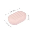 thumbnail image 4 of Soap Dish 8 Pcs Simple Soap Container Plastic Soap Case Travel Outdoor Home Soap Holder, 4 of 8