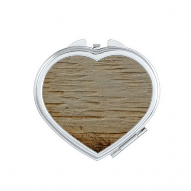 Rust Rusty Rough Iron Texture Vintage Mirror Travel Magnification Portable Handheld Pocket Makeup