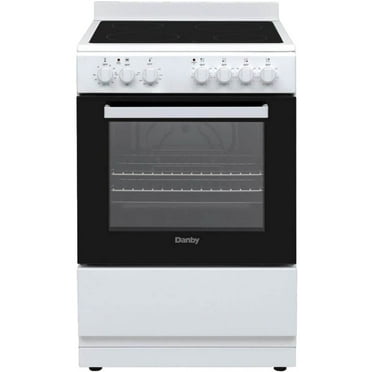 Danby DER24V1W 2.5 Cu. Ft. White Freestanding Electric Range