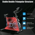 thumbnail image 4 of SuperFit Indoor Cycling Stationary Bike Belt Drive Adjustable Resistance, 4 of 10