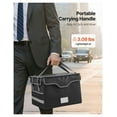 thumbnail image 5 of Fireproof Document Box 1832°F, Waterproof File Storage with Lock, 5 of 9