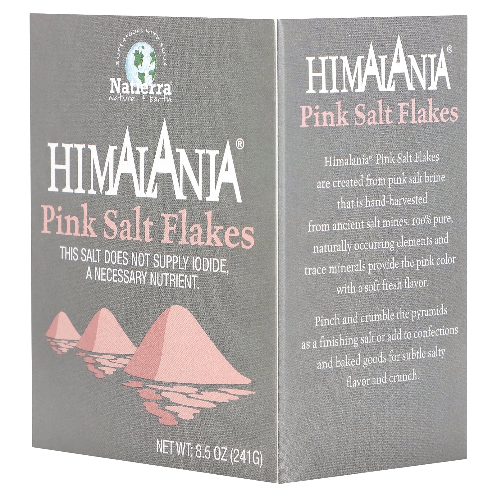 Natierra - Himalayan Pink Salt Flakes, 8.5oz