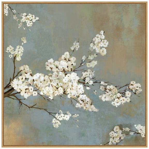 Amanti Art Ode to Spring II Framed Canvas Wall Art Print