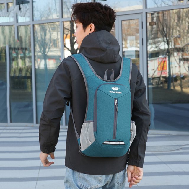 Mochila de Camping Transpirable Gran Capacidad para Actividades al Aire Libre (Verde)
