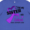thumbnail image 4 of Inktastic I Love my Sister with Epilepsy Hope, Support, Cure Youth T-Shirt, 4 of 5